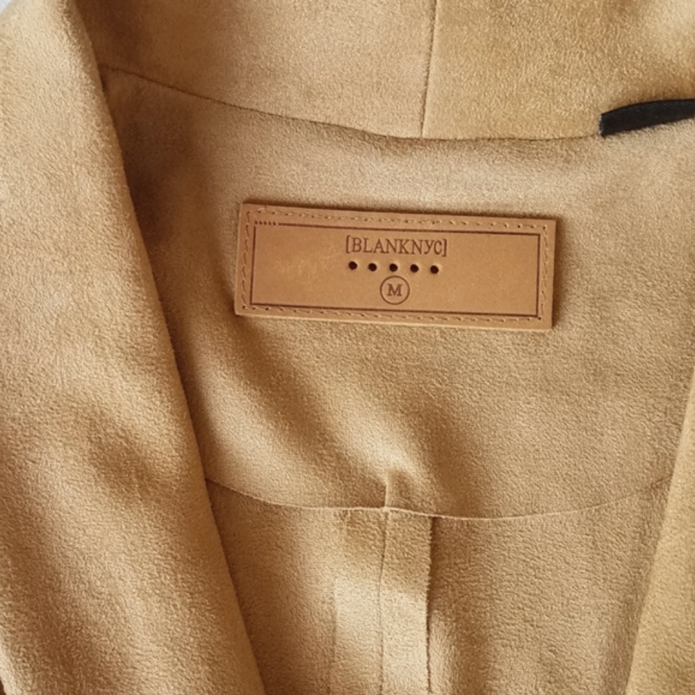 BLANK NYC Faux Suede Open Blazer - Picture 7 of 7